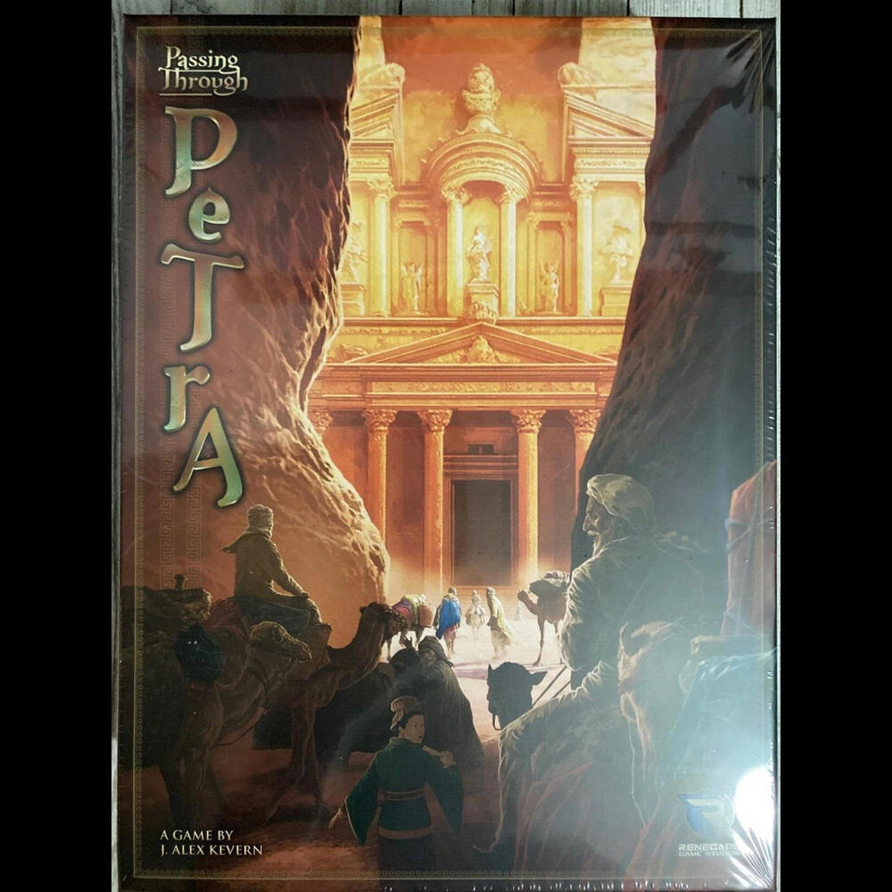 Passing Through Petra Board Game New Sealed